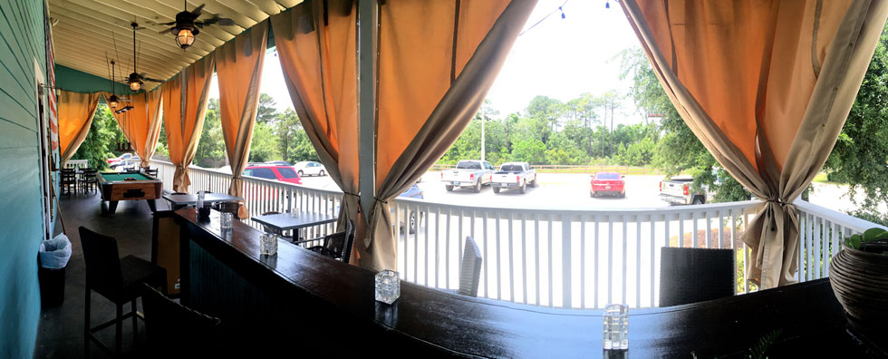 Restaurant Porch Curtain